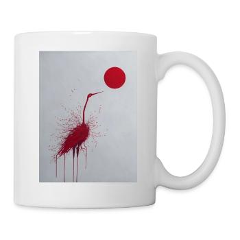 Crane sun - Mug - white - Right