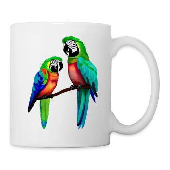 Budgie Bird Cockatiel Bird Owner - Mug - white - Right