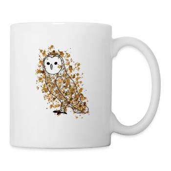 Owll GeomeTRIX bunt - Tasse - Weiß - Rechts