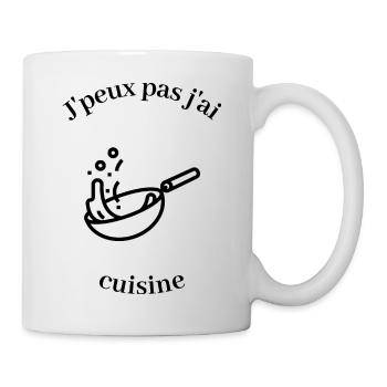 Cuisine - Mug blanc - blanc - Droite
