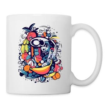Axos the god of fruits - Mug - white - Right