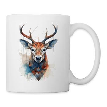 Deer Geometric - Mug - white - Right