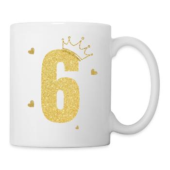6th Anniversary Gold Crown - Mug - white - Right