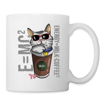coffee cat - Mug - white - Right