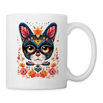 Chat mexicain 6 - Mug blanc - blanc - Droite