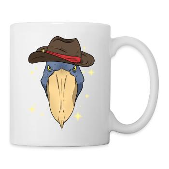 Shoebill Bird Ornithologist Forest I Gift - Mug - white - Right