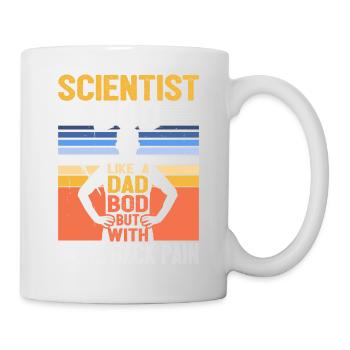 Scientifique Bod Like A Dad Bod Drôle de physique - Mug blanc - blanc - Droite