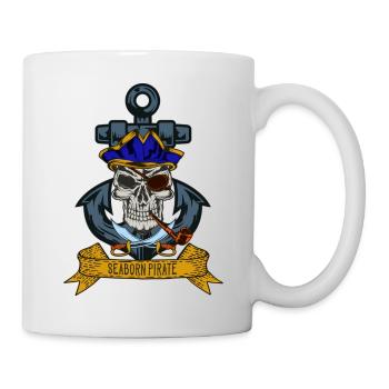 seaborn pirate - Tasse - Weiß - Rechts