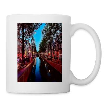 Amsterdam - Tasse - Weiß - Rechts