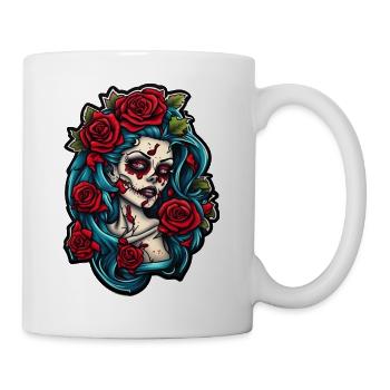 Zombie Girl - Mug - white - Right