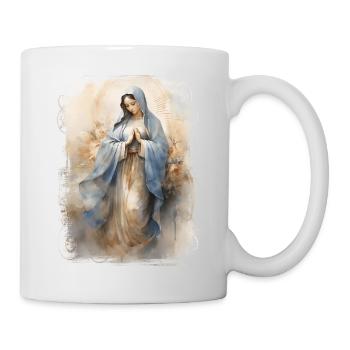 Holly Mary Maria Madonna Mariana Virgin Mary Holy - Mug - white - Right