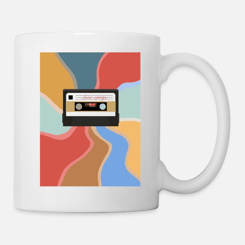 Retro Kasette - Tasse - Weiß