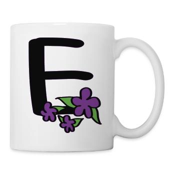 E as in energetically charged - Mug - white - Right
