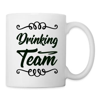 drinking team - Mug - white - Right