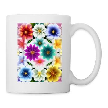 Floral 24 - Mug - white - Right