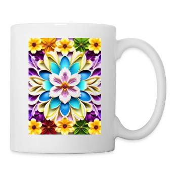 Floral 64 - Mug - white - Right