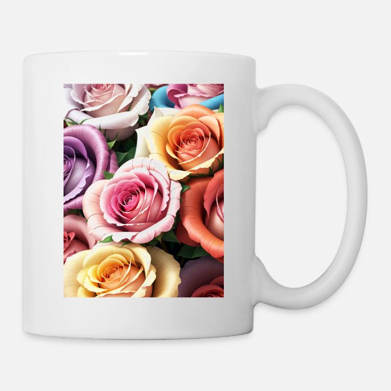 Floral 41 - Mug blanc - blanc