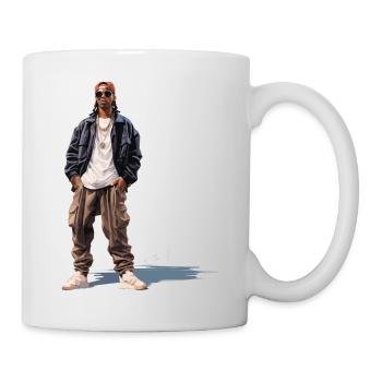 casual hip-hopper - Mug - white - Right