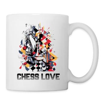 Love of chess - Mug - white - Right