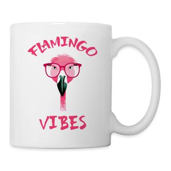 Flamingo vibes - Mug - white - Right