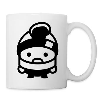 Petit pere noel - Mug blanc - blanc - Droite