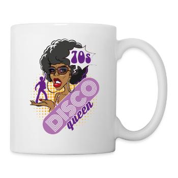 Disco Queen 70s 70s - Mug - white - Right