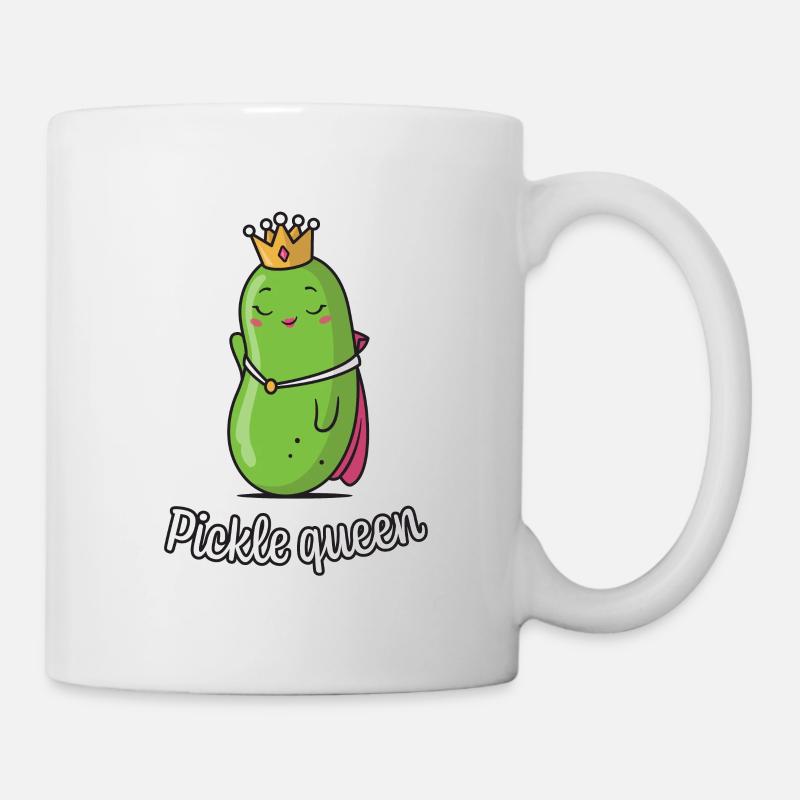 Reine des cornichons - Mug blanc - blanc