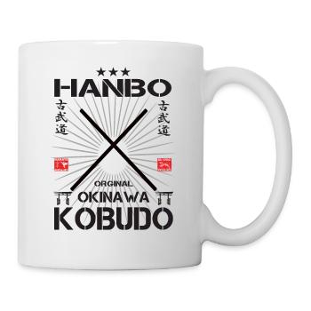 Hanbo die Kunst der Verteidigung im Okinawa Stil - Tasse - Weiß - Rechts