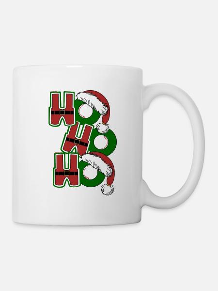 Weihnachten - Tasse - Weiß