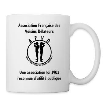 LOGO Voisins délateurs - Mug blanc - blanc - Droite