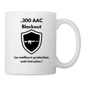 LOGO 300 AAC Blackout - Mug blanc - blanc - Droite