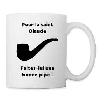 LOGO Pipes 2 - Mug blanc - blanc - Droite