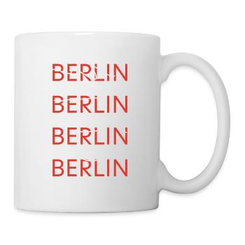 Berlin Berlin Berlin Berlin - Tasse - Weiß - Rechts