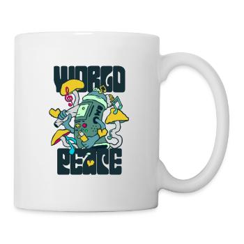 420 BMO Paix mondiale - Mug blanc - blanc - Droite
