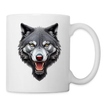 wolf - Mug - white - Right