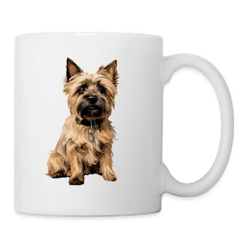 Cairn Terrier 4 - Mug blanc - blanc - Droite