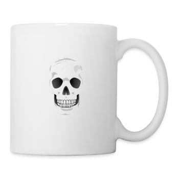 Halloween - Happy Halloween - skull - Mug - white - Right
