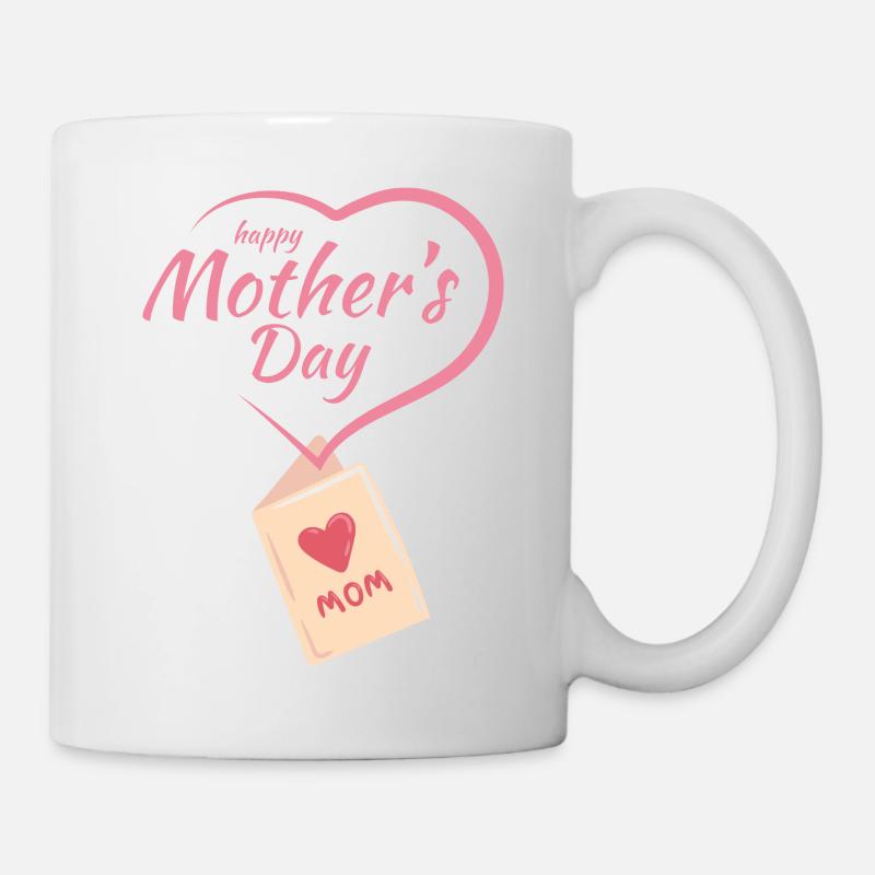 Happy Mouther Day - Tasse - Weiß