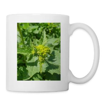 black mustard (in german Schwarzer Senf) - Mug - white - Right