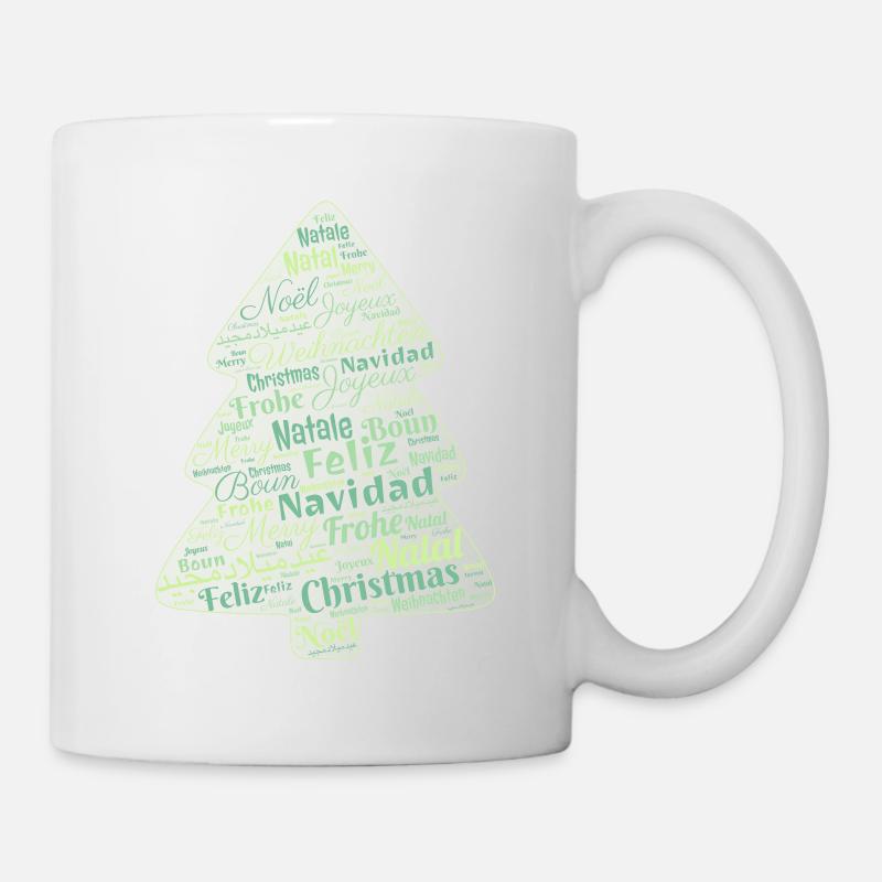 Weihnachtsgeschenk - Tasse - Weiß