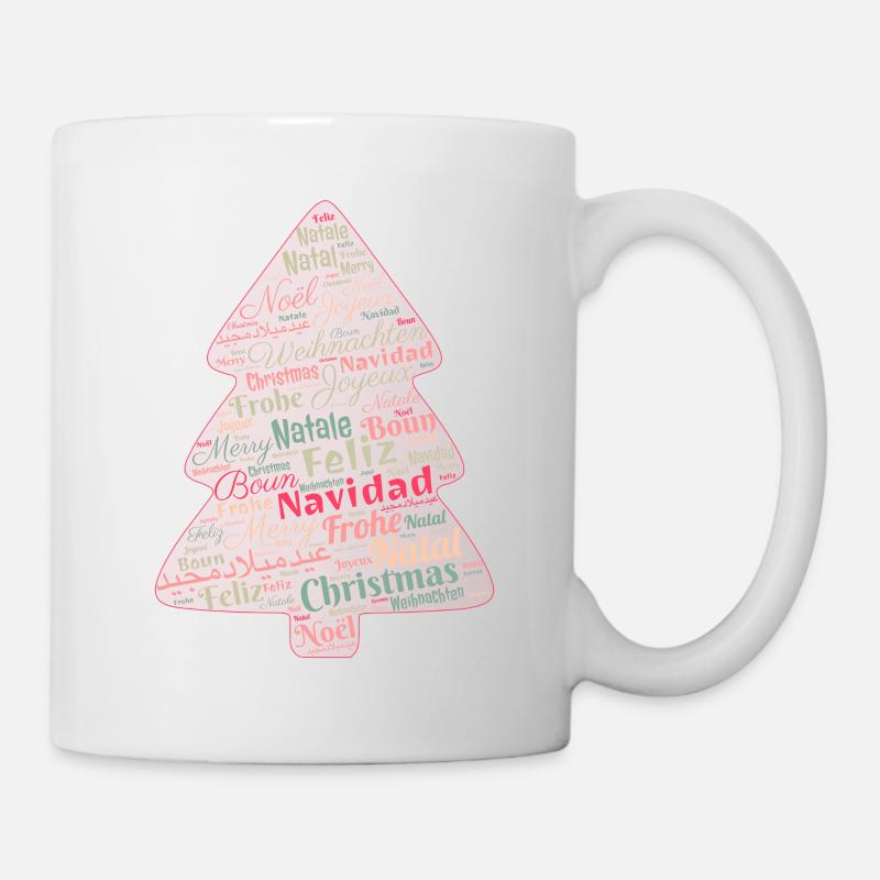Weihnachten Geschenkidee - Tasse - Weiß