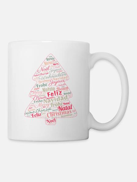 Weihnachten Geschenkidee - Tasse - Weiß