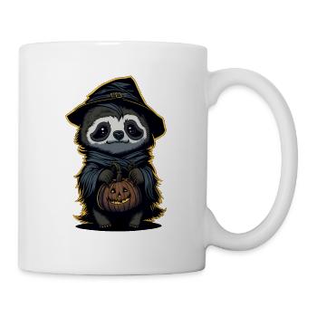 Halloween Sloth - Sloth Witch - Mug - white - Right