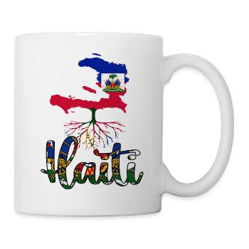 Haiti Haitian Flag Ayiti Haitian I Gift - Mug - white - Right