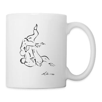 TOMOE NAGE - REIFENWURF - Tasse - Weiß - Rechts
