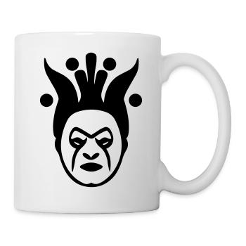 Clown - Tasse - Weiß - Rechts