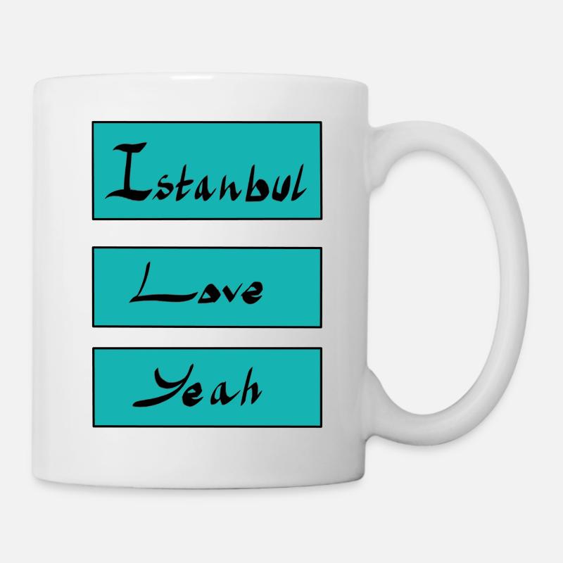 Istanbul Love yes - Mug - white