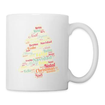 Arbre de Noël - Mug blanc - blanc - Droite