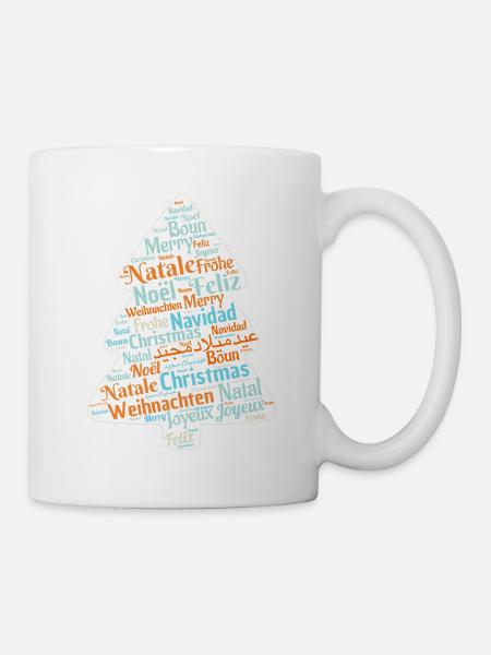 Geschenkidee Weihnachten - Tasse - Weiß