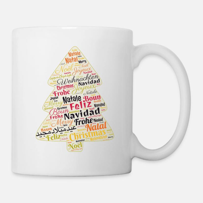 Christmas tree - Mug - white